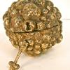 7. “Metal Casting Project, Fruit Cell Lock Box”, Beginning Sculpture, 7” x 7” x 7”, Bronze